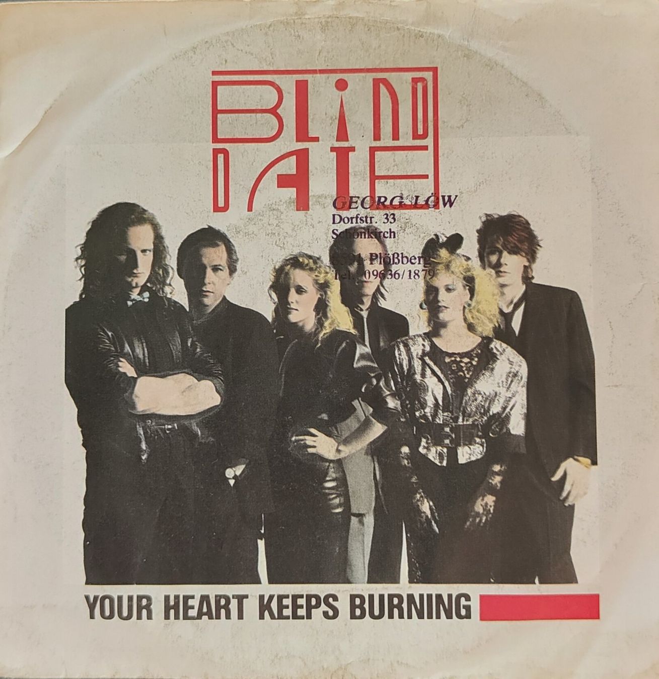 Vinyles: Vinyl-Single Blind Date - Your Heart Keeps Burning – D'occasion à Langenthal par Modo39