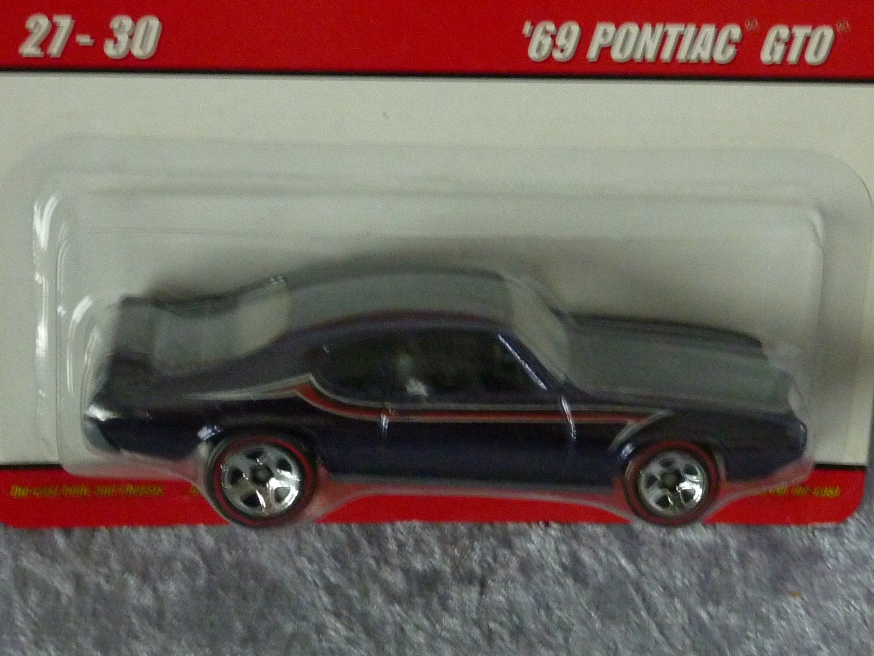 Pontiac Modellautos: Pontoac GTO 1969  1:64 – Neu und originalverpackt aus Dürrenäsch von modellautos4you