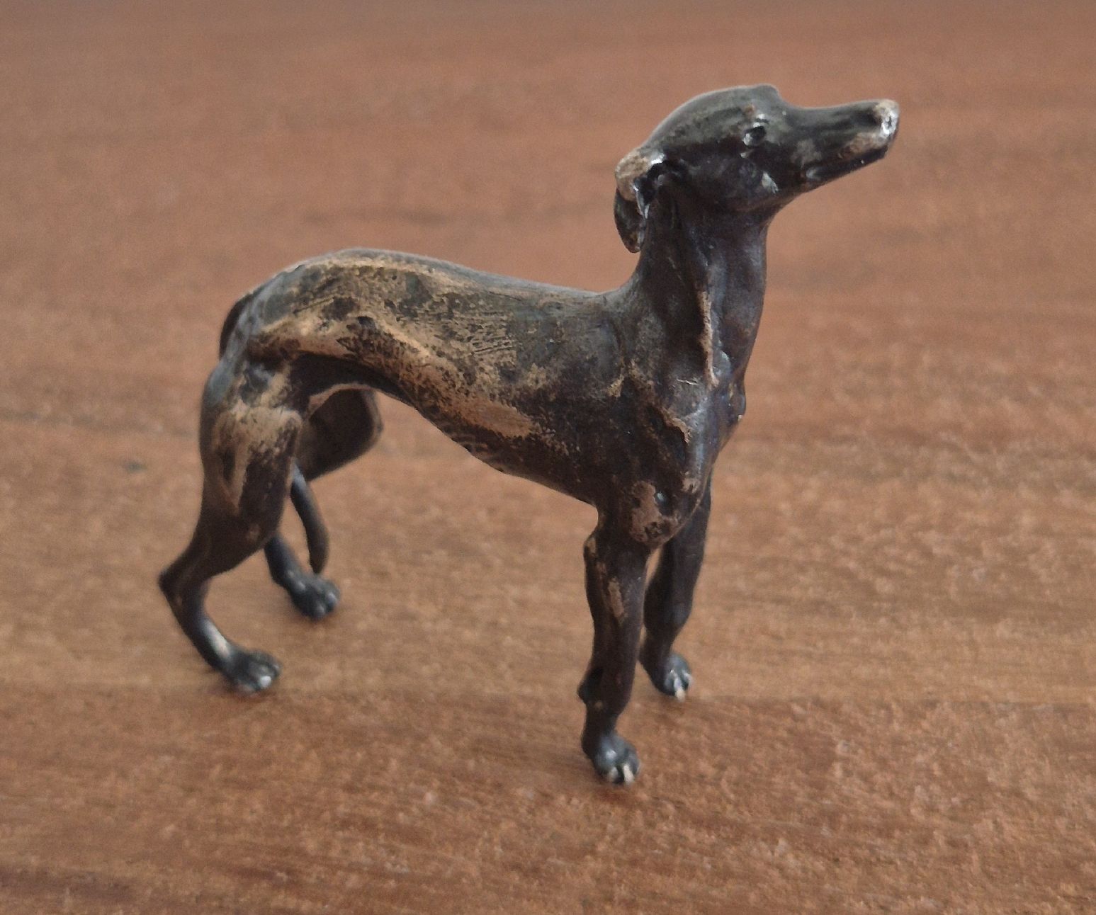 Statuette: Windhund Figur aus Silber – Usato da Zürich venduto da Dalema13
