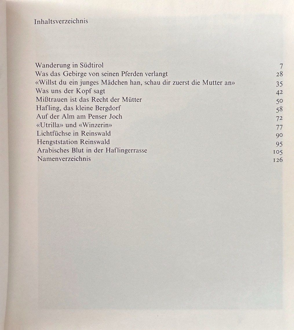 Bücher: Haflinger – Gebraucht aus Sarnen von Livres 5