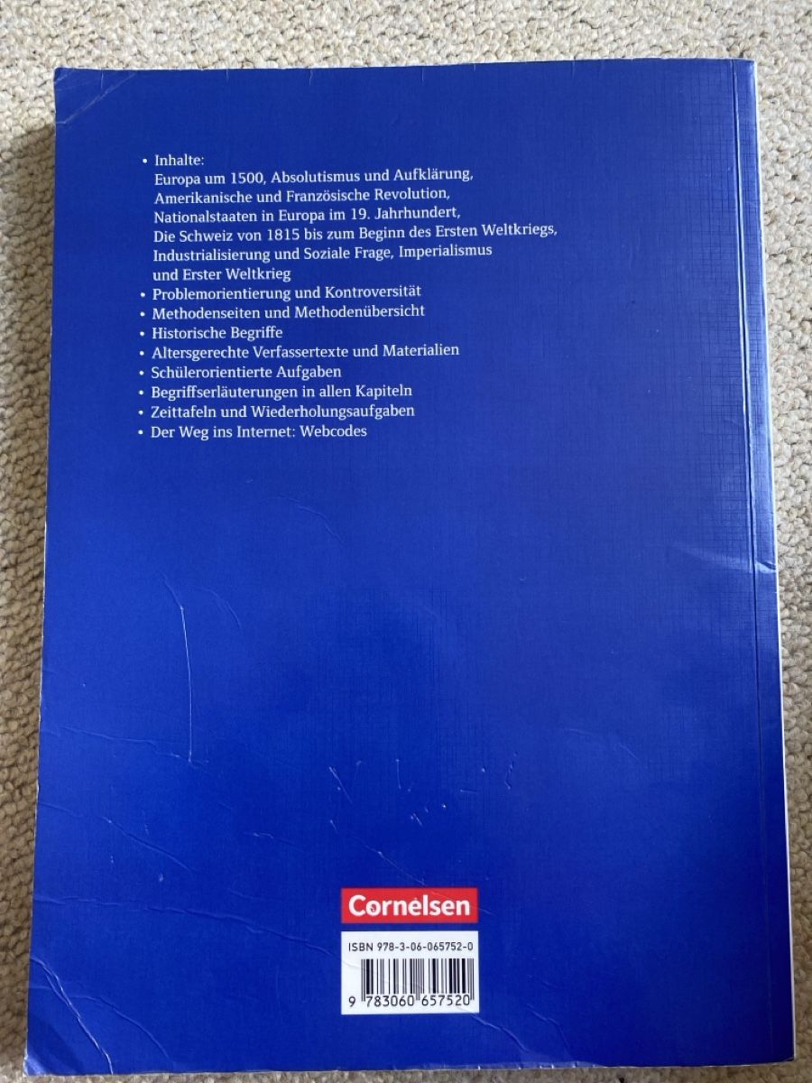 Libri: Schweizer Geschichtsbuch 1, 2, 3/4 Neue Ausgabe – Usato da Wallisellen venduto da aishuu 4