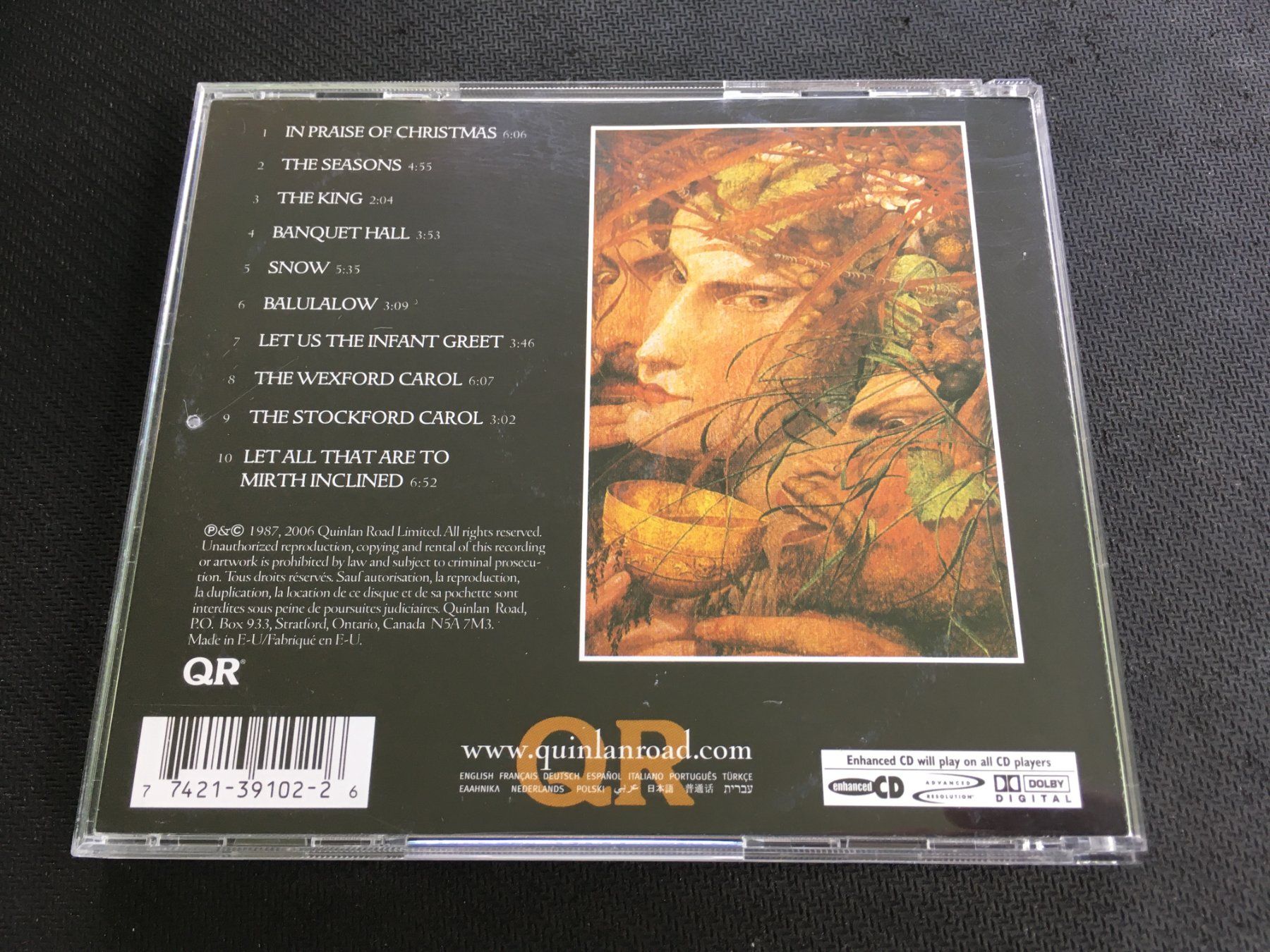 CD: To Drive the cold winter away - Loreena McKennitt -CD- – Usato da St.Gallen venduto da MedienJoe 2