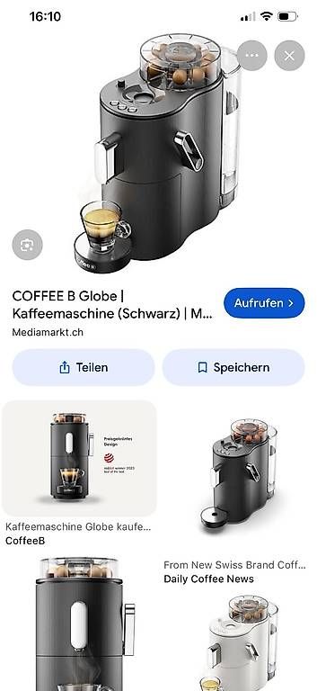 Macchine per caffè & Macchine per espresso: Coffee B Globe black Kaffemaschine – Usato da Lausen venduto da Nick_Beast 4