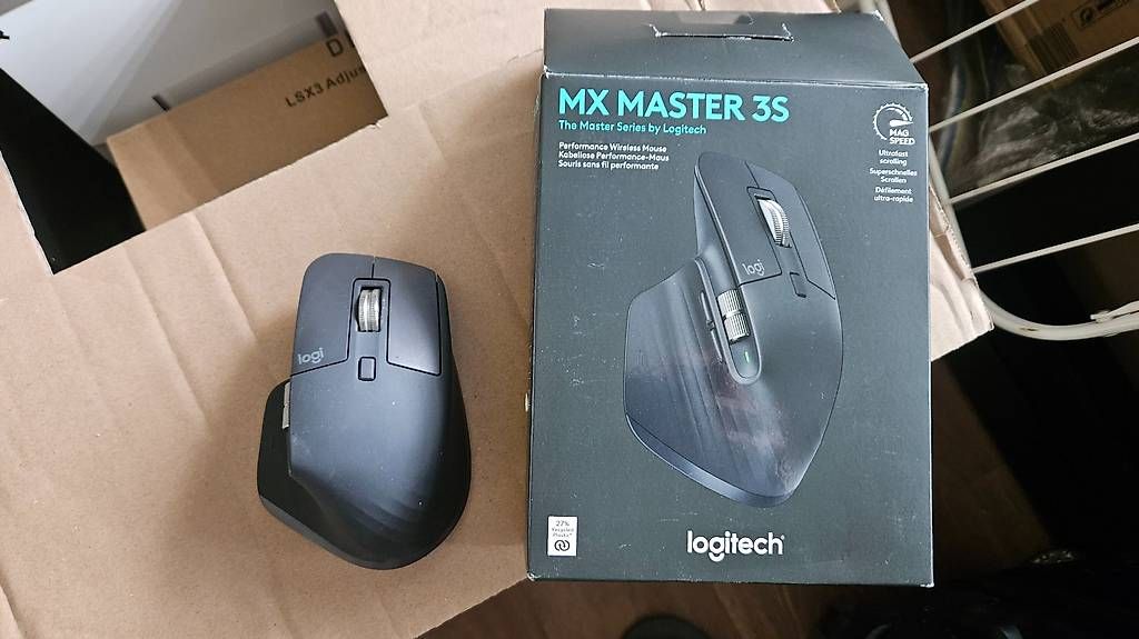 Mouse: Logitech MX Master 3S Maus mit Originalverpackung – Usato da Zürich venduto da tobigs 1