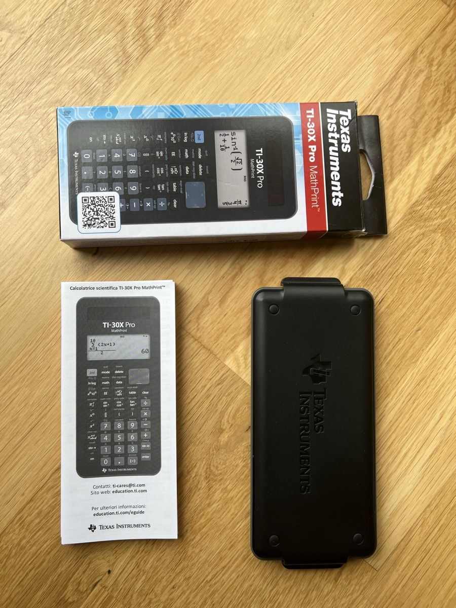 Texas Instruments Calculatrices: Texas Instruments TI-30X Pro MathPrint Taschenrechner – Neuf (Voir description) à Uzwil par Ali_97 1
