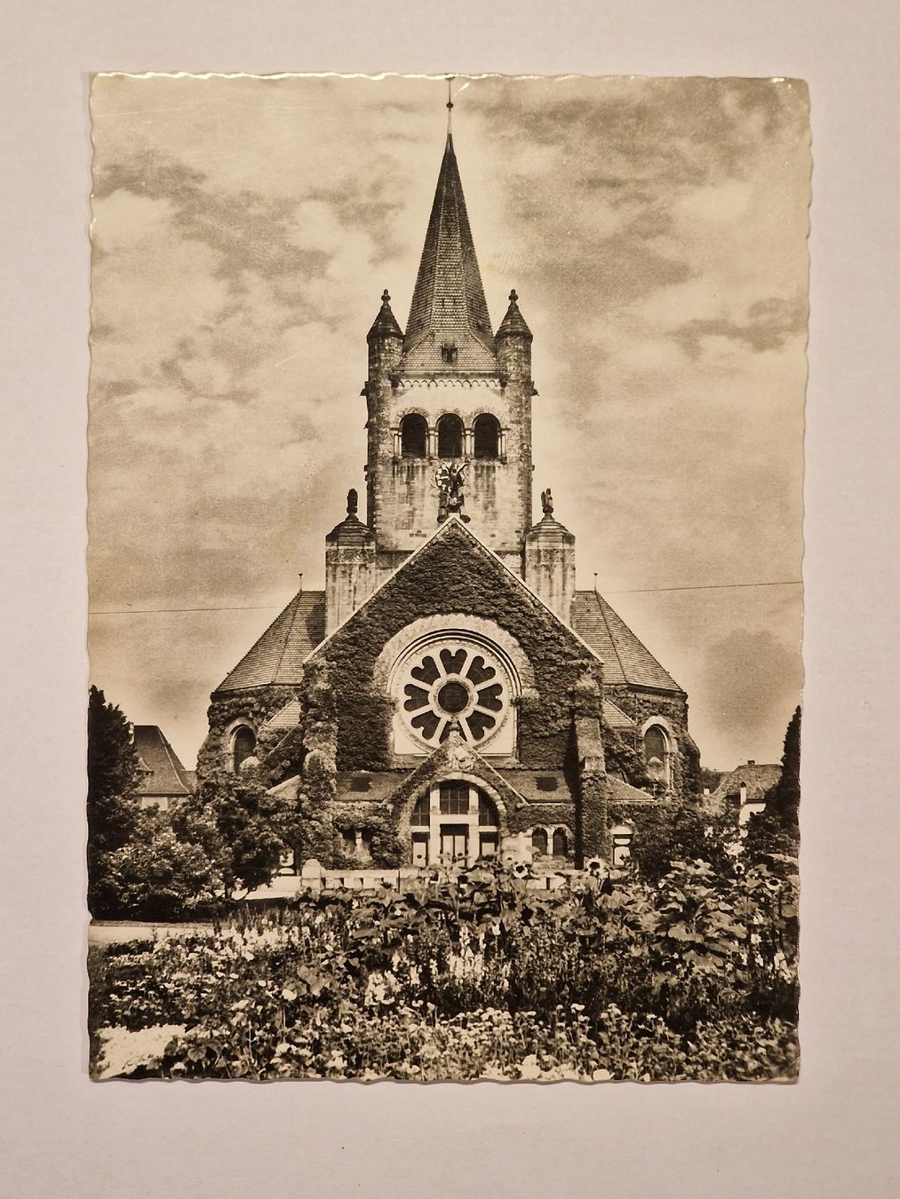 Ansichtskarten: Basel  Pauluskirche – Gebraucht aus Rüegsauschachen von Hbru