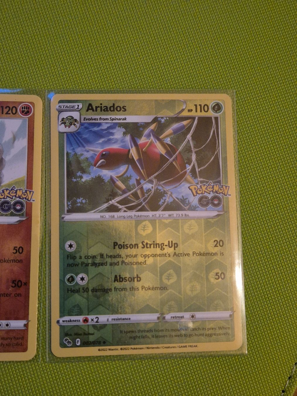 Pokémon Carte collezionabili: Pokemonkarten 2stk., Set: Pokemon GO, Sprache: EN – Usato da Zofingen venduto da Noellerbeller