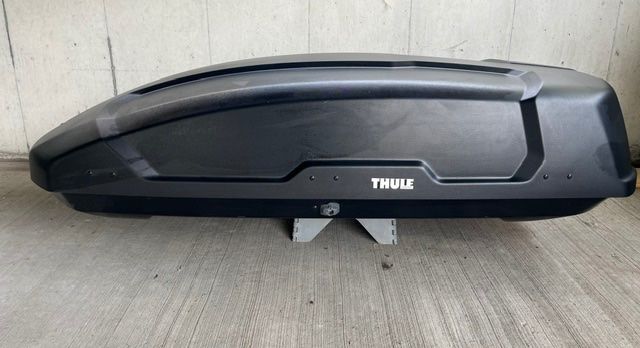 Thule Box da tetto: Dachbox Thule Force XT Aeroskin black L – Usato da Oberwangen b. Bern venduto da michle01