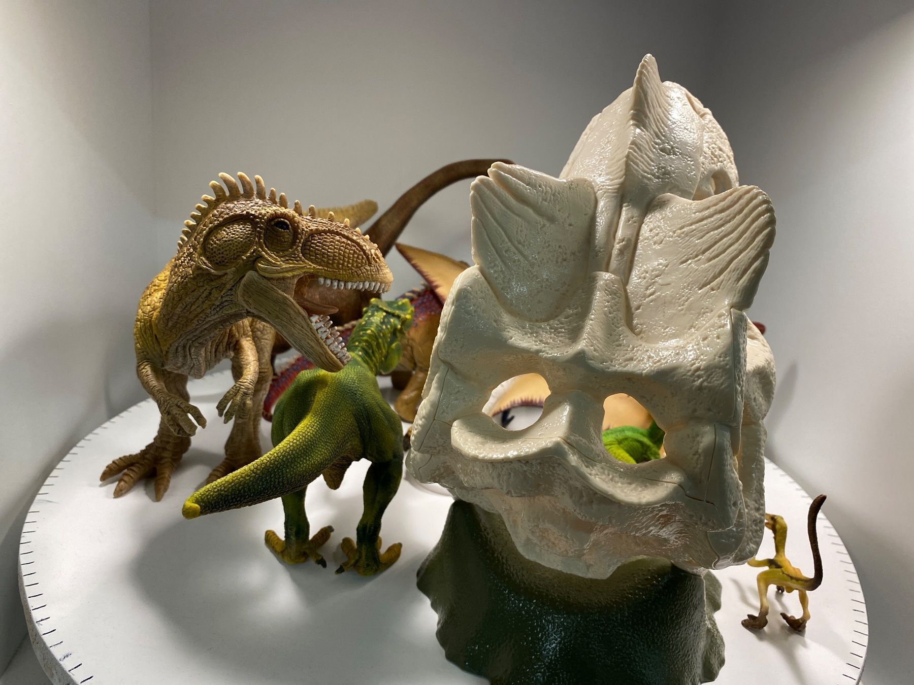 Schleich Statuette: Schleich Dinos Set mit Schädelfalle – Usato da Ossingen venduto da figurina 2