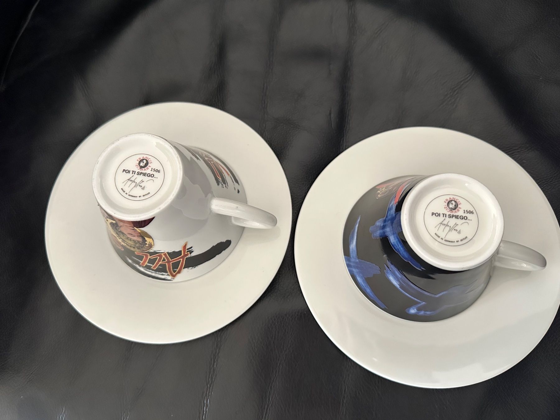 Illy Tazze: 2 x Kaffeetassen gross Illy Amici Francis Francis – Usato da Frauenfeld venduto da Jalwin 4