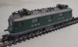 N Fleischmann - grüne E-Lok Re 4/4 mit Nr. 11156 - Art. 7340