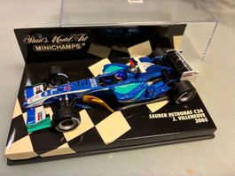 1:43 Minichamps Sauber C24 2005 Villeneuve
