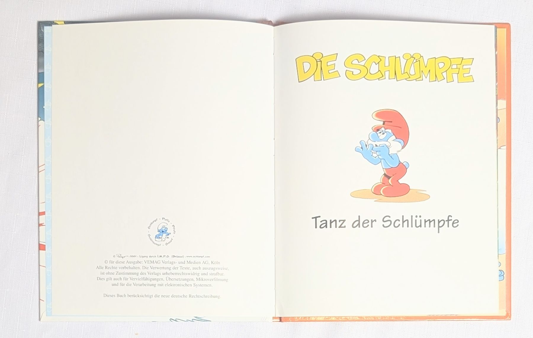Fumetti: DIE SCHLÜMPFE - Tanz der Schlümpfe - Peyo 2001 – Nuovo (secondo la descrizione) da Wängi venduto da ABIZONE-86 1
