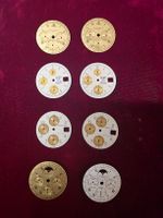 8 cadrans de chronographes Baume & Mercier, Heuer, Hamilton