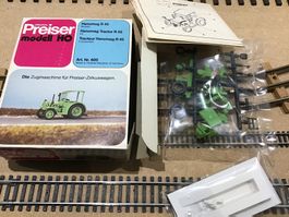 Preiser H0 Hanomag R45 Traktor, Bausatz, komplett, neu!