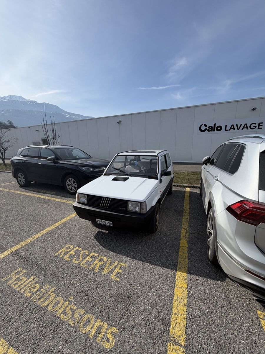 Fiat Autos: Fiat Panda 1000 i.e.  – Gebraucht aus Erde von 8th8 3