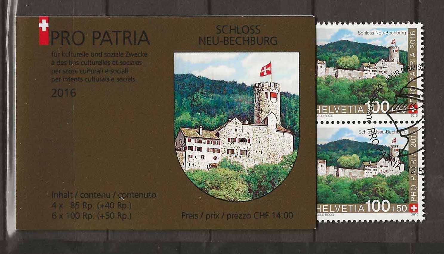 Alle Briefmarken: PPC2016 - Carnet Pro Patria 2016 1er j. – Gebraucht aus Trélex von Phil_Albert