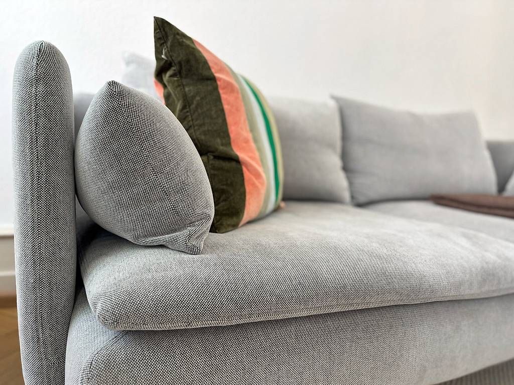 Divani: SÖDERHAMN Ikea Sofa Couch Tallmyra weiß/schwarz – Usato da Basel venduto da art_prk8 3