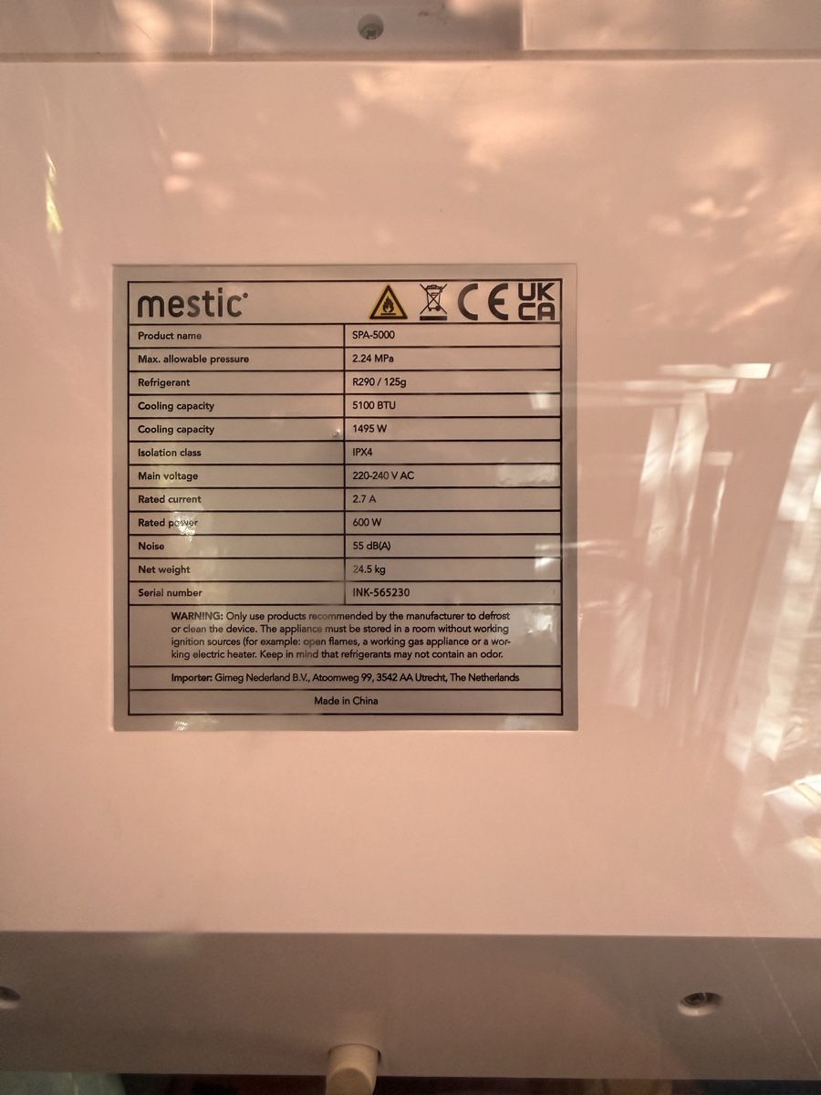 Condizionatori: Mestic Split-Klimaanlage SPA-5000 neuwertig – Nuovo (secondo la descrizione) da Mettmenstetten venduto da s.reichlin 3