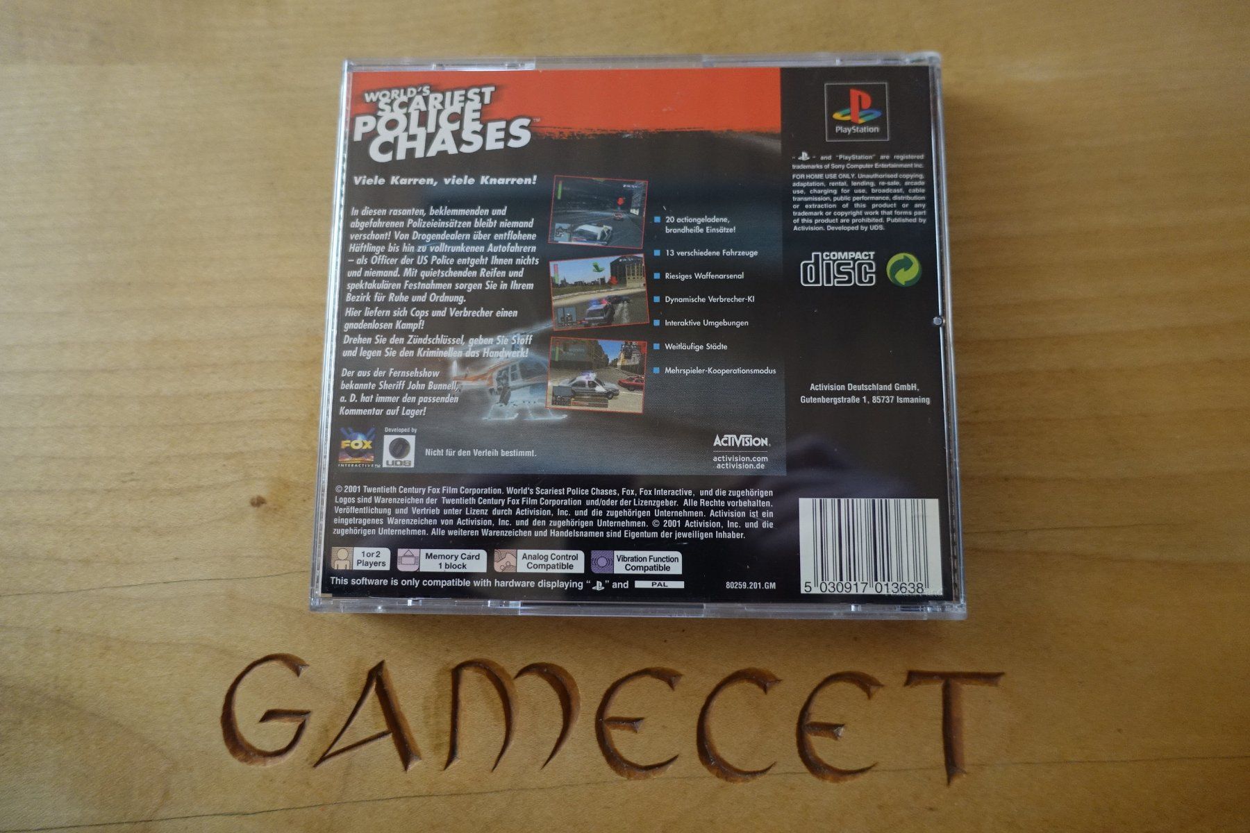 Sony Giochi: World's Scariest Police Chases – Usato da Steinach venduto da Gamecet 2