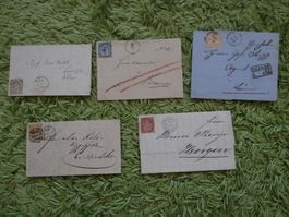 Lot Briefe Sitzende Helvetia ab CHF 1.--