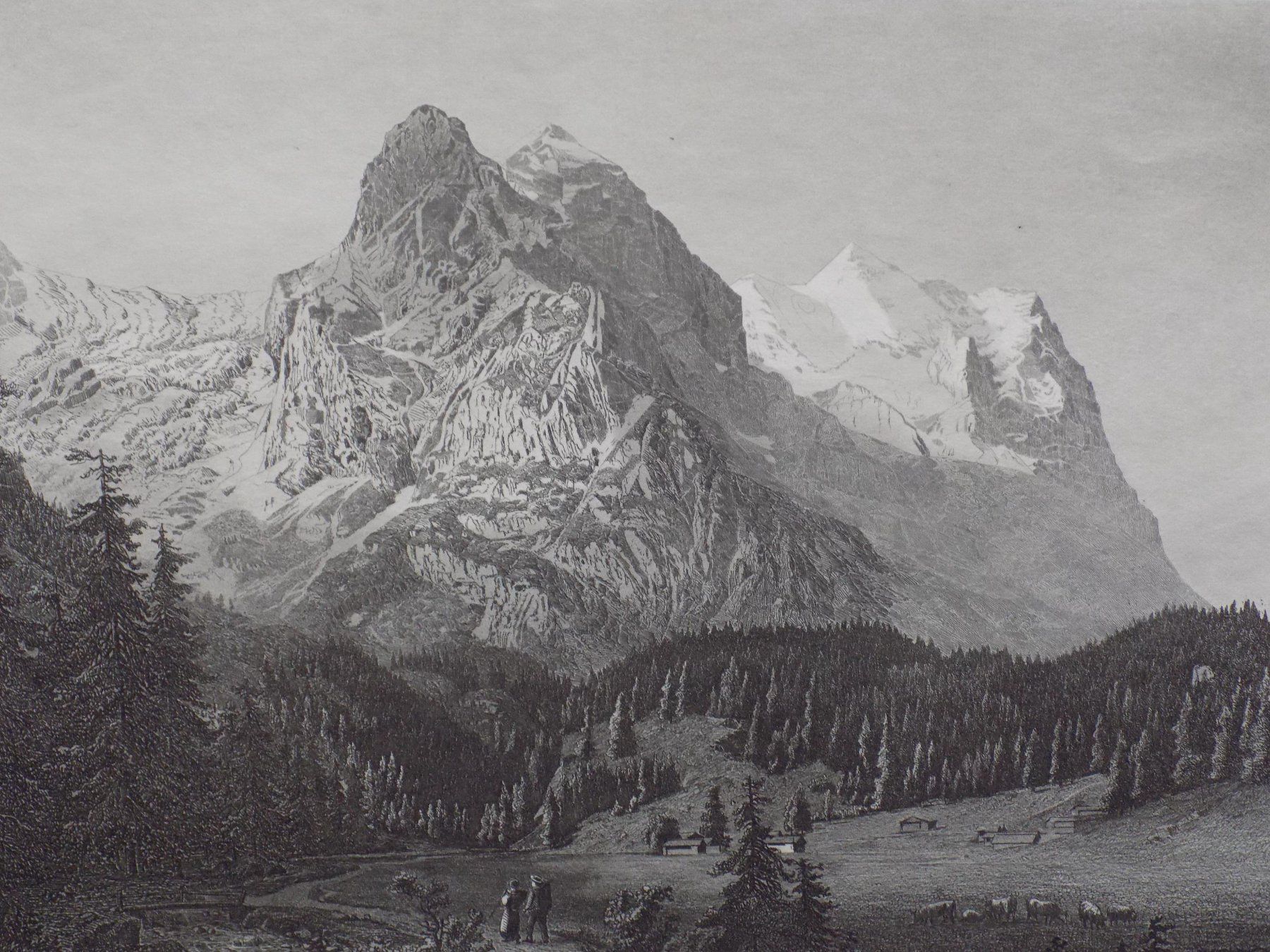 Gravures: Wellhorn Wetterhorn – D'occasion à Risch par Rischli15 1