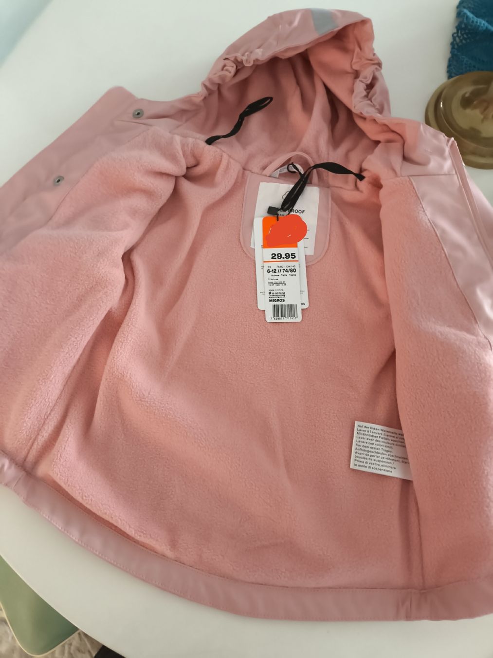 Giacche & Cappotti: Regenjacke rosa 74/80 – Nuovo e nell'imballaggio originale da Meinisberg venduto da Destiny1972 2