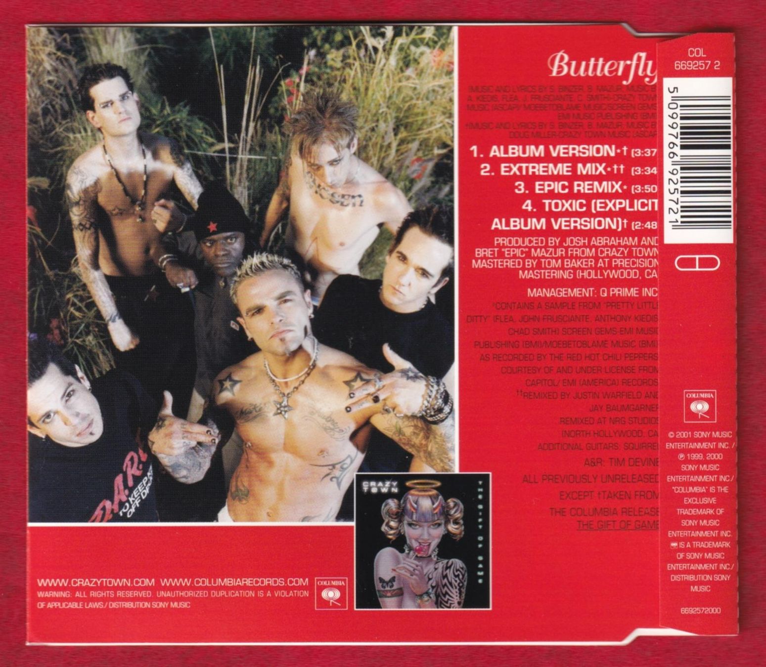 CD: Crazy Town - Butterfly (CD-Single) – Usato da Zürich venduto da Pfluftl2000 1
