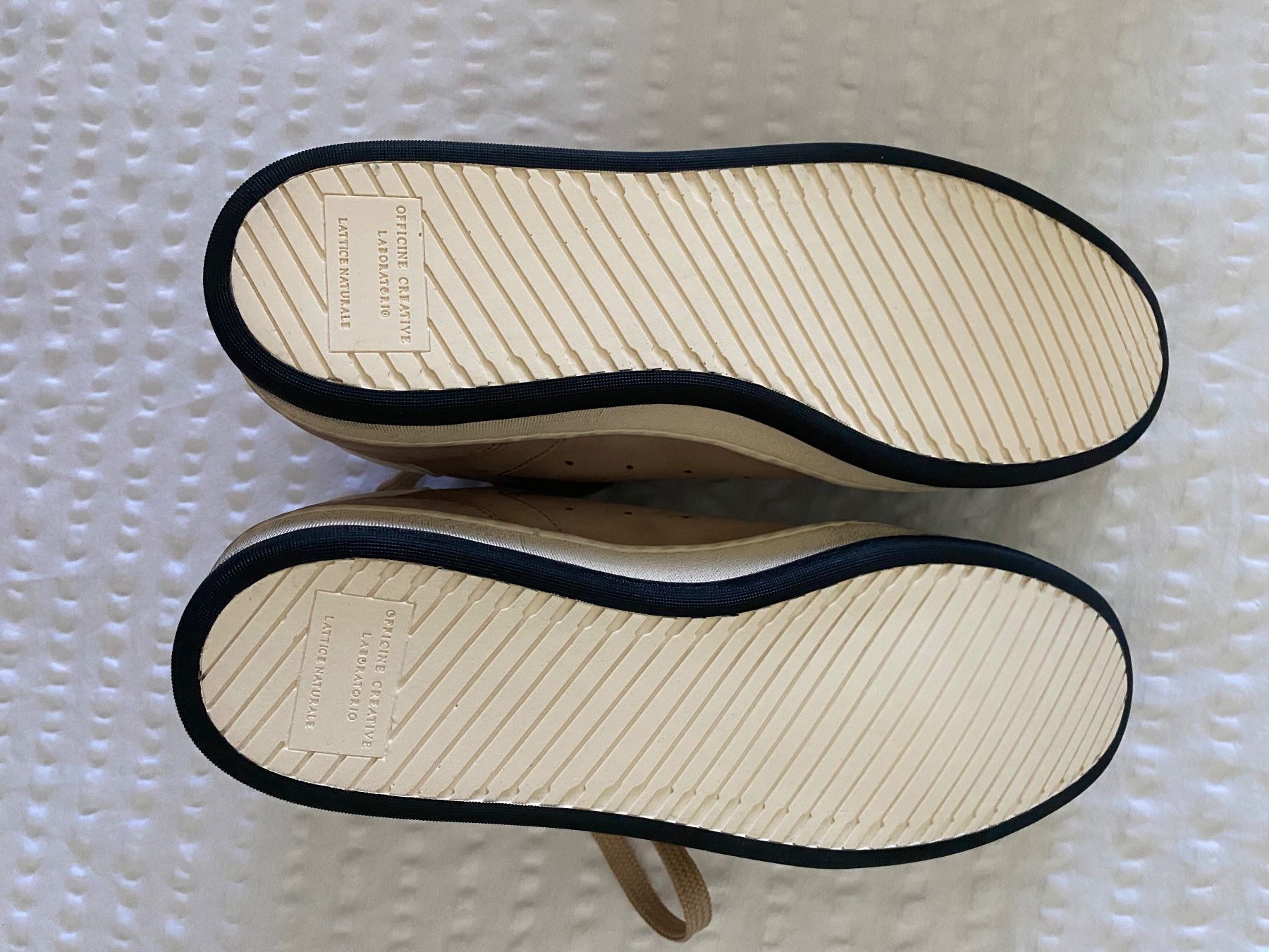 Officine Creative Scarpe da donna: Baskets Officine Creative, T. 37, cuir beige – Nuovo e nell'imballaggio originale da Renens VD venduto da alcaras3108 3