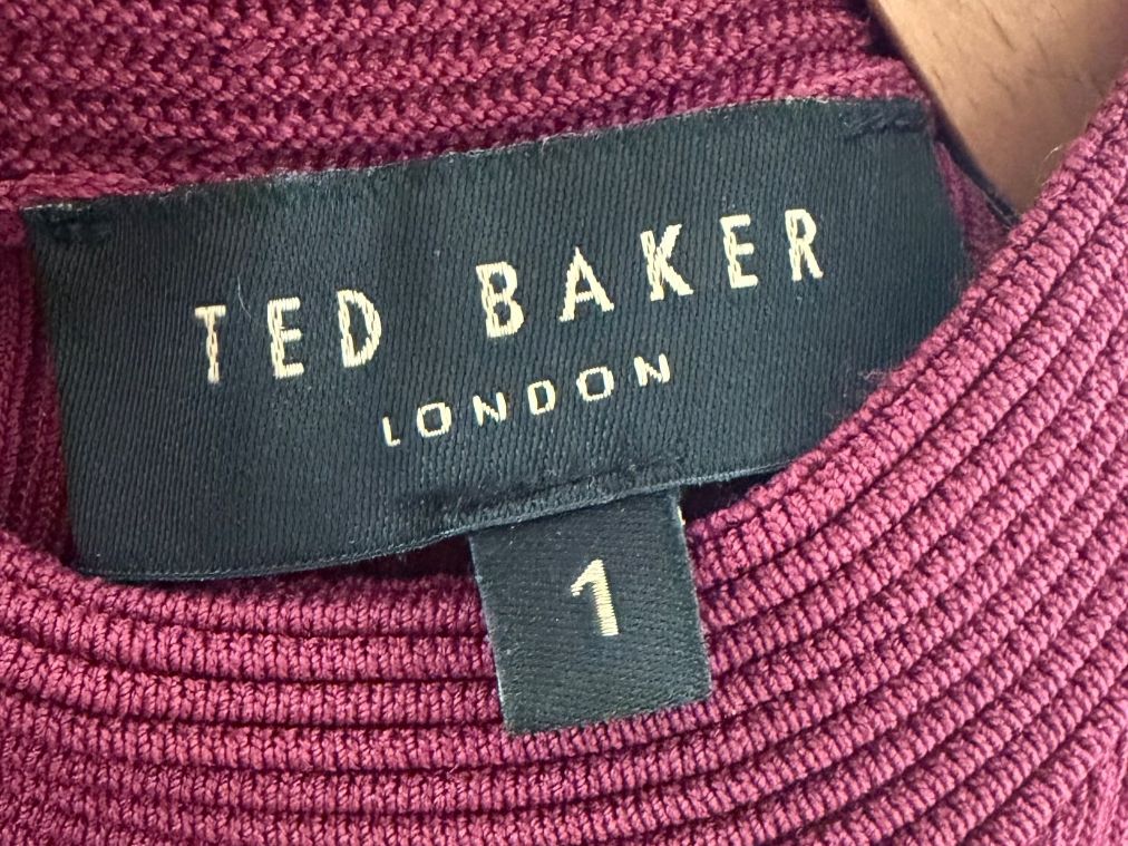 Ted Baker Vestiti: Kleid Ted Baker Bordeaux Grösse 1 – Usato da Basel venduto da annakati 1