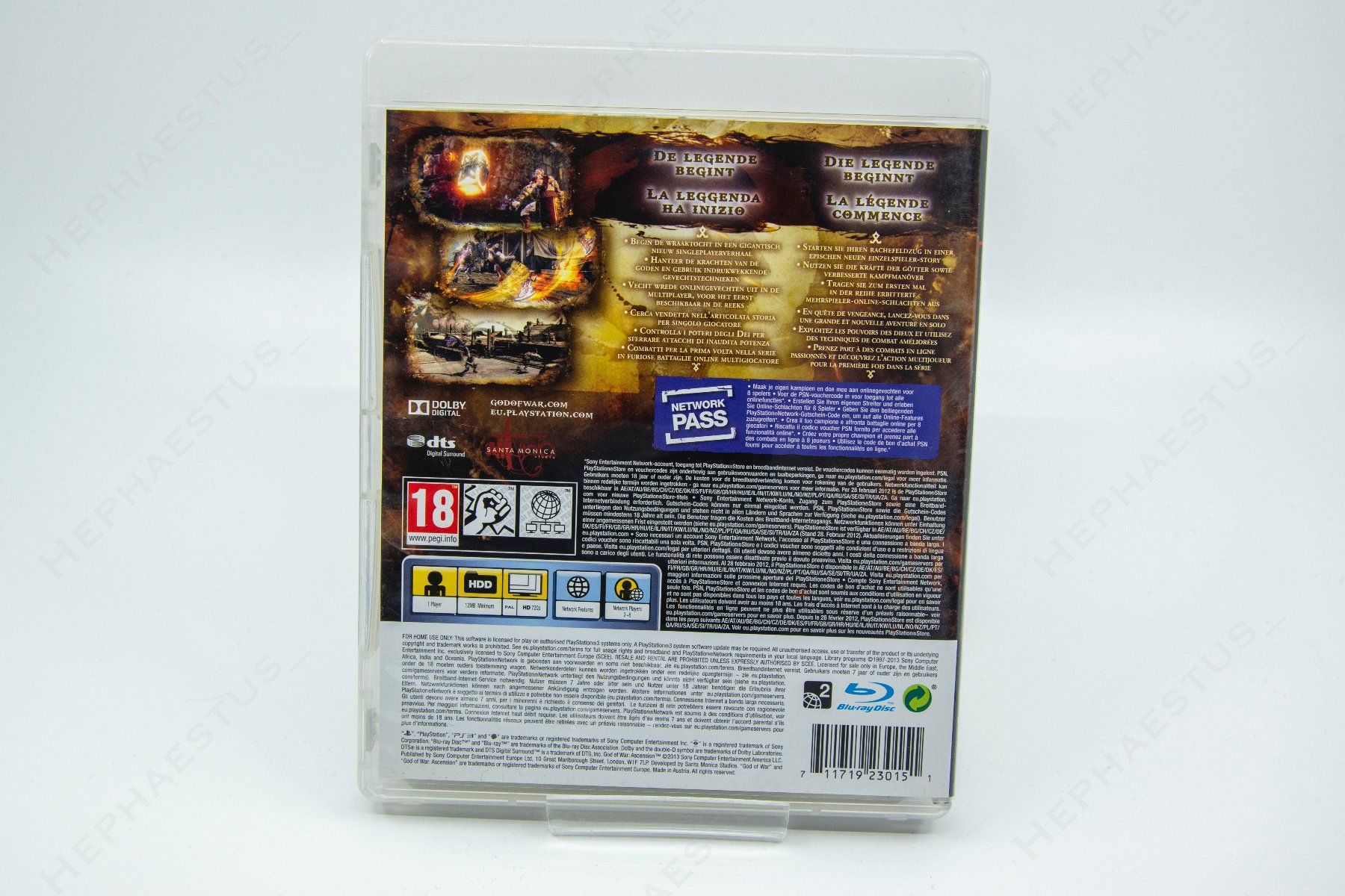Spiele: God of War: Ascension PS3 – Gebraucht aus Effretikon von Hephaestus_ 1