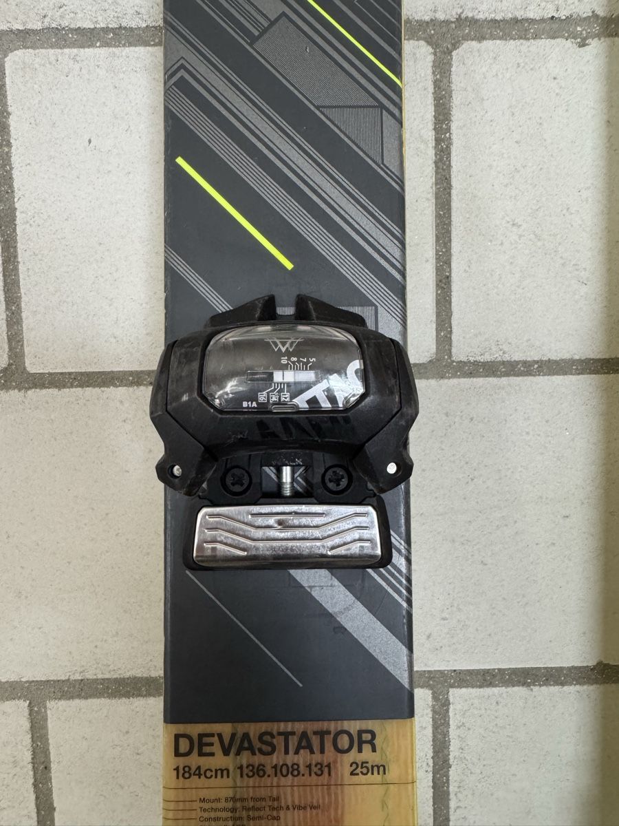 Sci: Skis 4FRNT FOR Front  Devastator 184cm, fixations AAATACK – Usato da Sonvilier venduto da Swiss2615 5