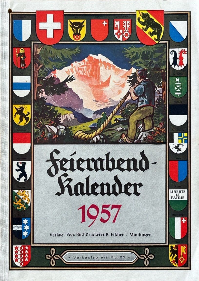 Libri: Feierabend Kalender 1957 – Usato da Sarnen venduto da Livres