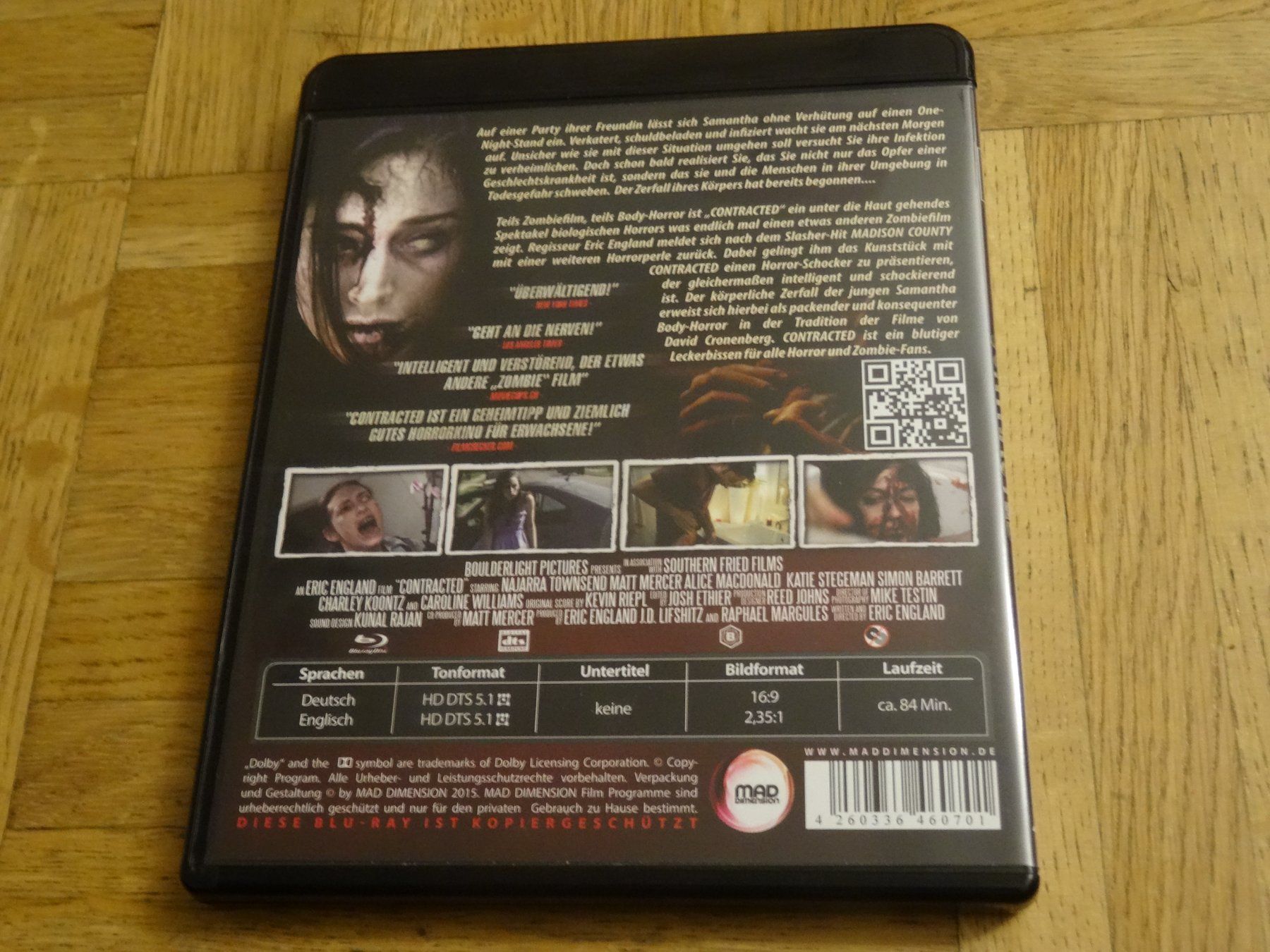 Tutti i DVDs: Contracted Uncut Edition BLU-RAY – Usato da Olten venduto da Disc-Verkauf 2