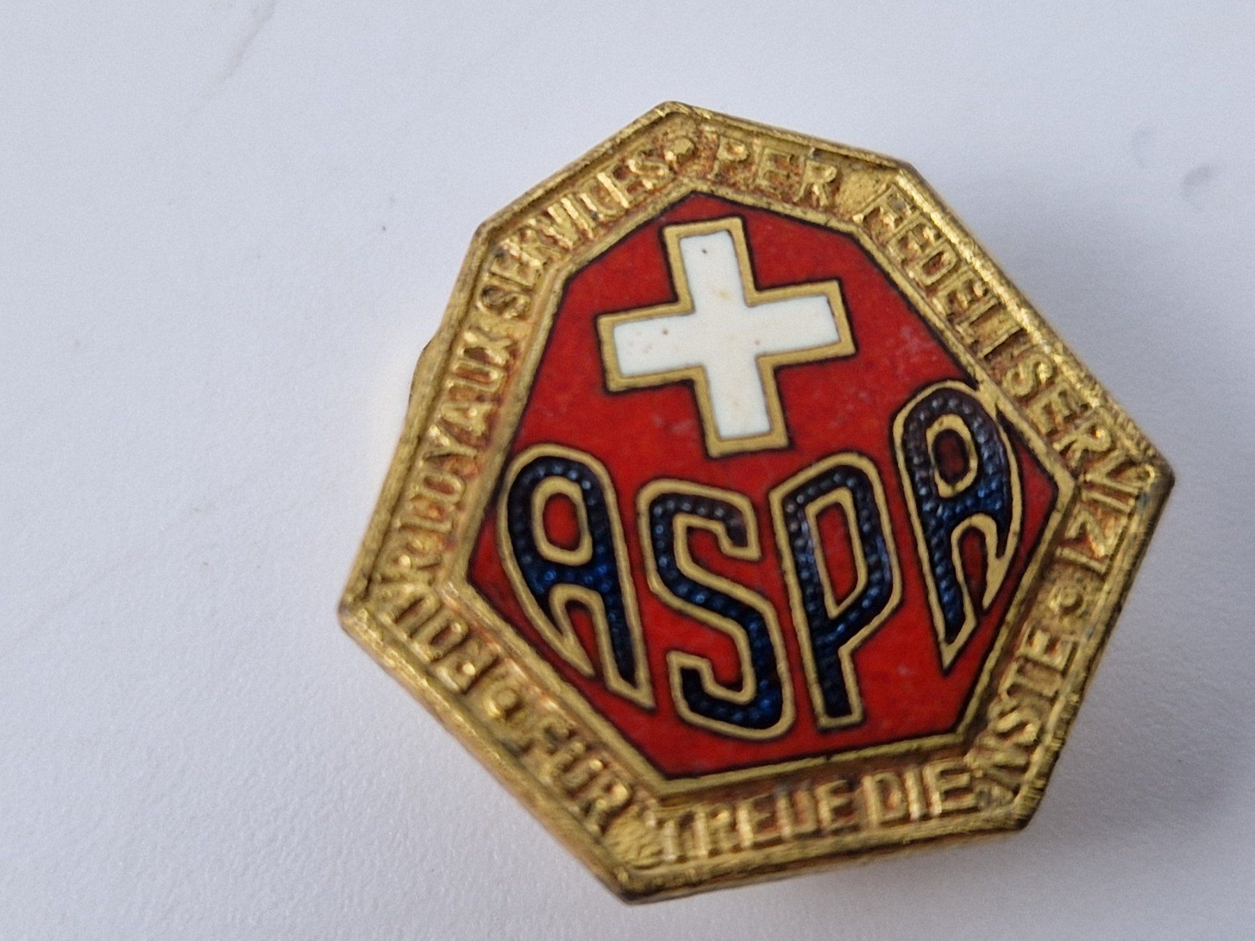 Placchette & Badge: ASPA Lastwagen Pin – Usato da Muhen venduto da Restwert_Muhen 3