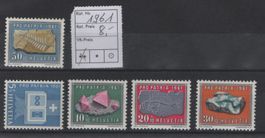 Serie Pro Patria 1961 / 100% Postfrisch