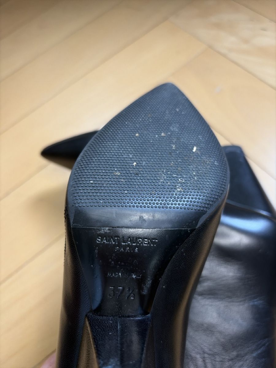 Saint Laurent Scarpe da donna: Saint Laurent leather boots  – Usato da Zürich venduto da modcoss 6