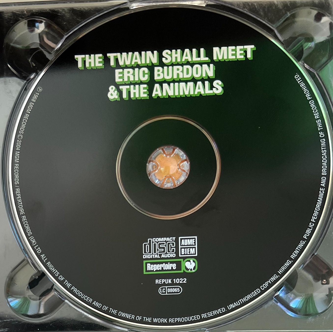 CD: ERIC BURDON & THE ANIMALS / The Twain Shall Meet – Usato da Bischofszell venduto da kustavi 2
