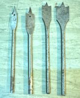 Assortiment mèches à bois plates 10-22 mm 4 pièces