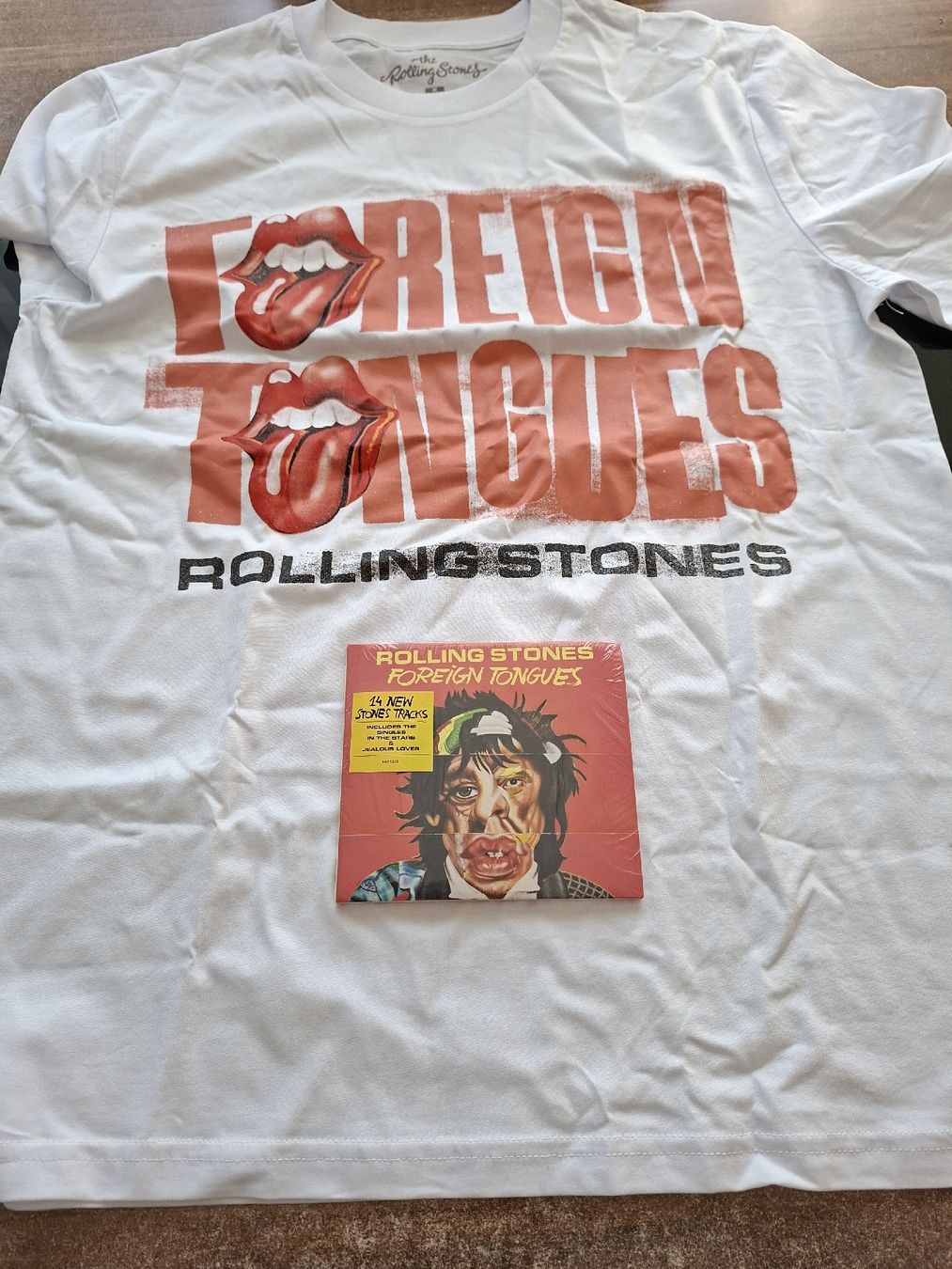 CDs: Rolling Stones neues Tshirt und neue Cd – Neu und originalverpackt aus WINTERTHUR von MAMI210