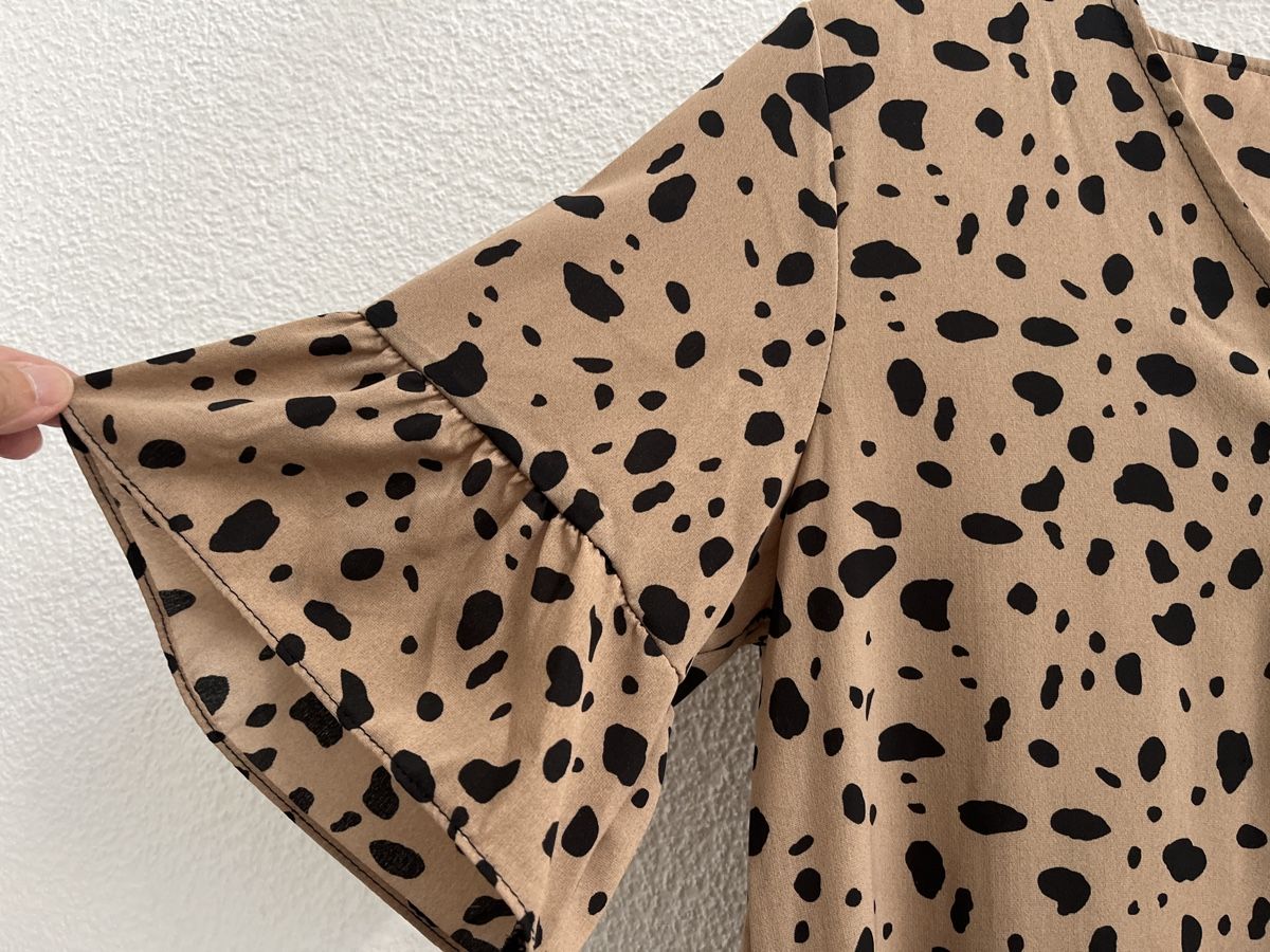 Vestiti: Kleid mit Leo-Muster, Grösse M, Beige/Schwarz – Nuovo (secondo la descrizione) da Steinmaur venduto da RosaliaT 2