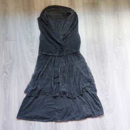Robe Nile bleu-gris taille S