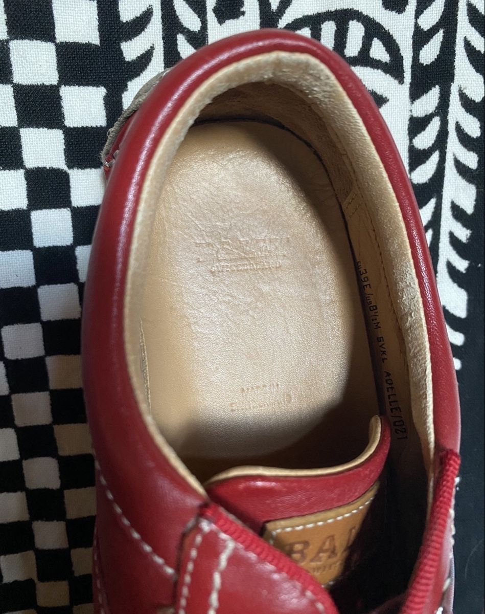 Bally Scarpe da uomo: Bally Leder Sneaker Gr. 39 Rot - Top Zustand – Usato da Siebnen venduto da brocki.bebie 3