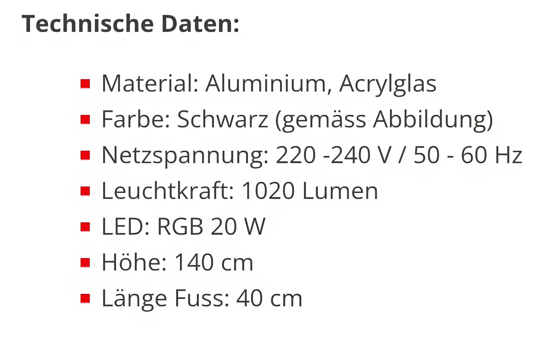Lampen: Stehleuchte LED mit Farbenspiel-Varianten – Neu (gemäss Beschreibung) aus Emmetten von Amelandrea 6