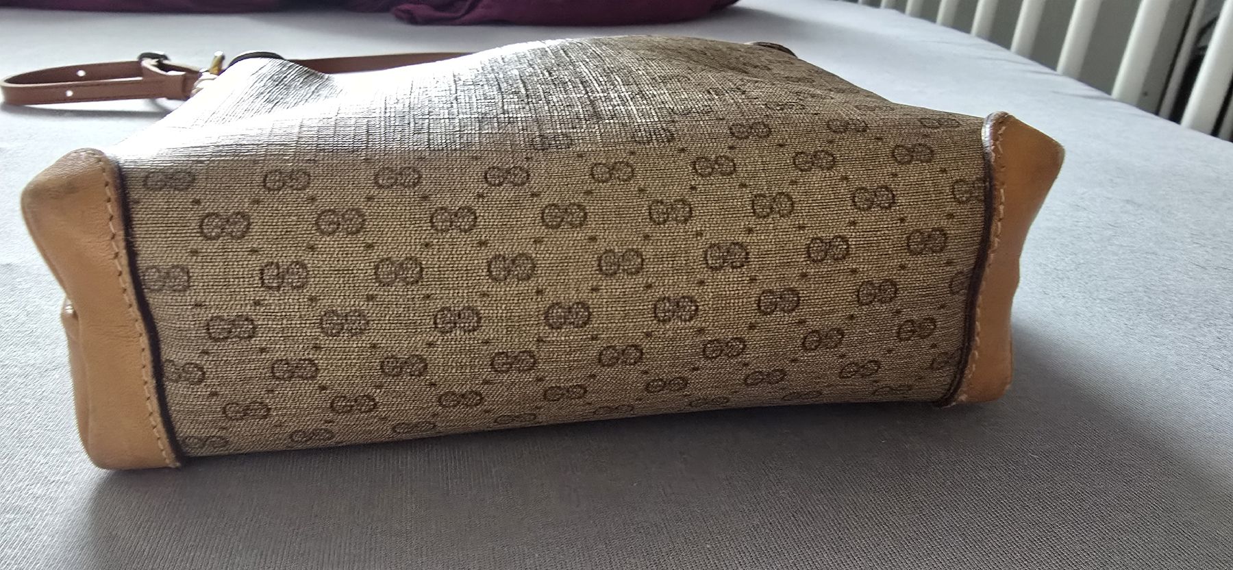 Gucci Borse da donna: Gucci Tasche braun Canvas Leder  – Usato da Oberglatt ZH venduto da ros_w89m 3