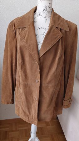 Ulla Popken Wildleder Jacke, Grösse 50!