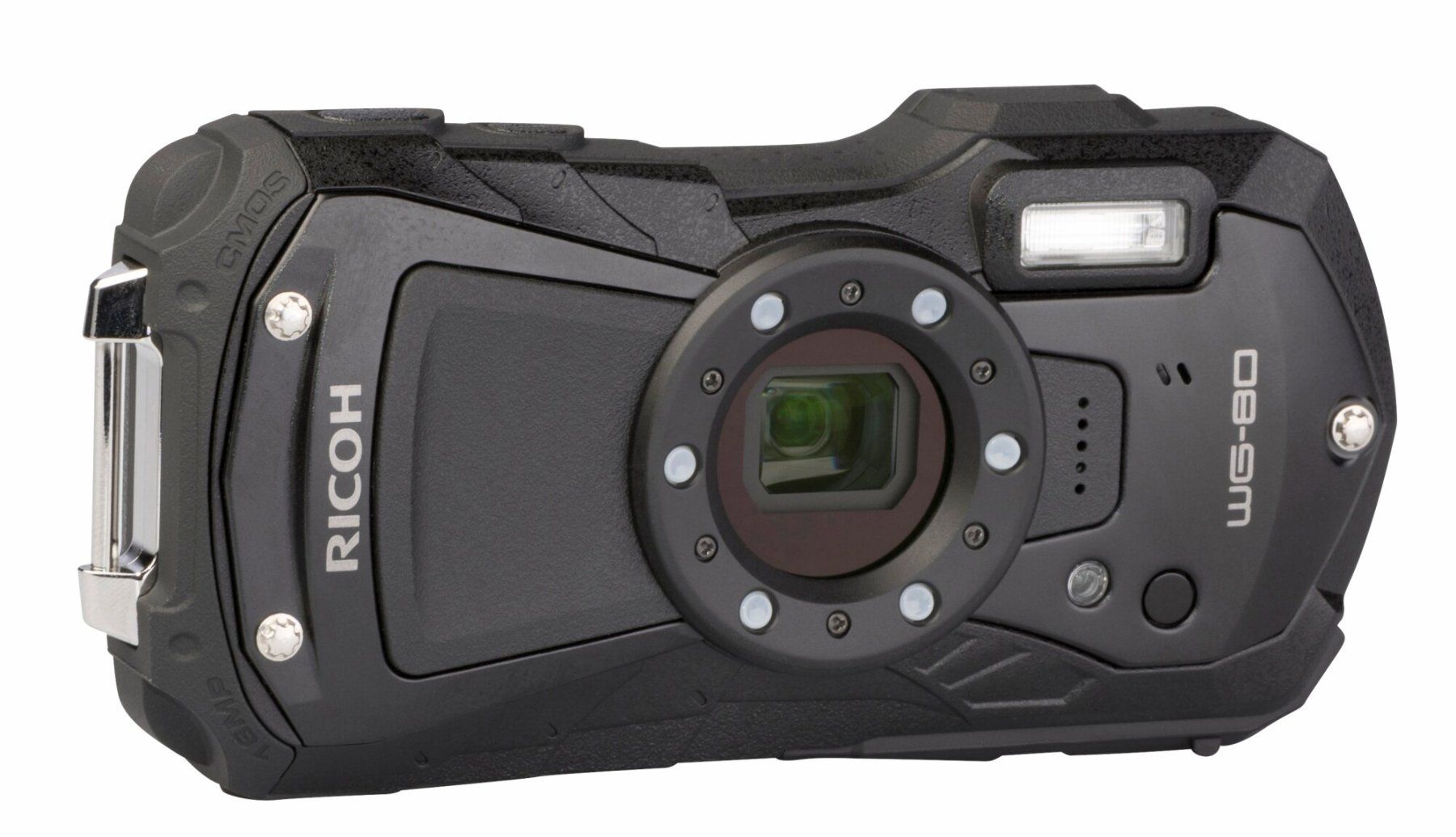 Ricoh Kamera: RICOH WG-80 Schwarz / Wasserdicht – Neu und originalverpackt aus Hittnau von Erbs