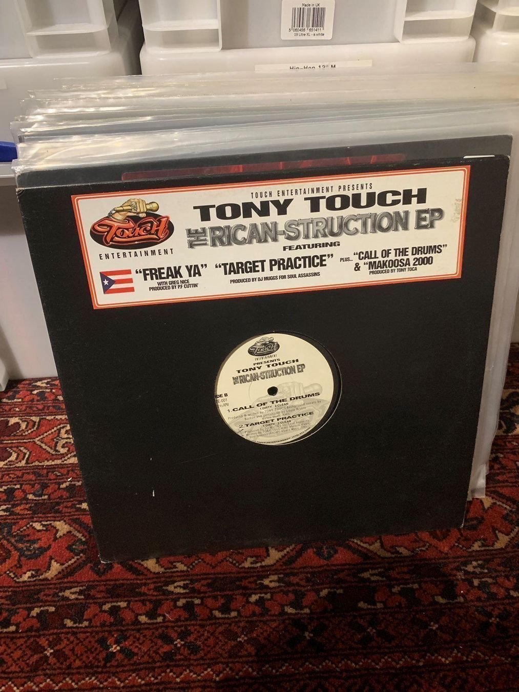 Dischi in vinile: Tony Touch – The Rican-Struction EP – Usato da Genève venduto da jim.k
