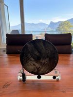 Plattenspieler Skulptur - Vinyl Art - Tischskulptur