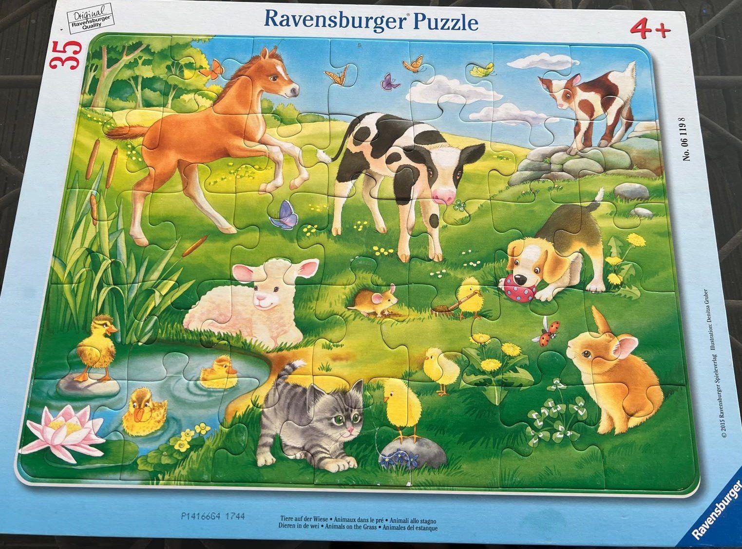 Ravensburger Puzzle: Set de 10 puzzles dès 3 ans - Ravensburger, Janod, Usborne – Usato da St-Cergue venduto da Bt64r7AuJ